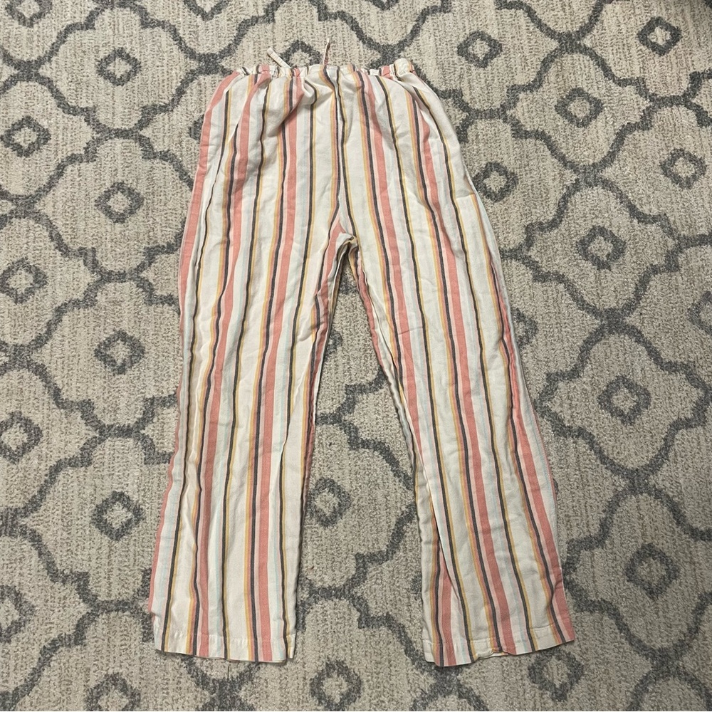 Striped linen pants - Picture 2 of 2
